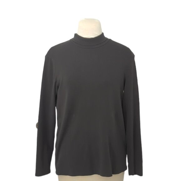 Uniqlo Stretch Cotton Turtleneck Shirt - Picture 1 of 5